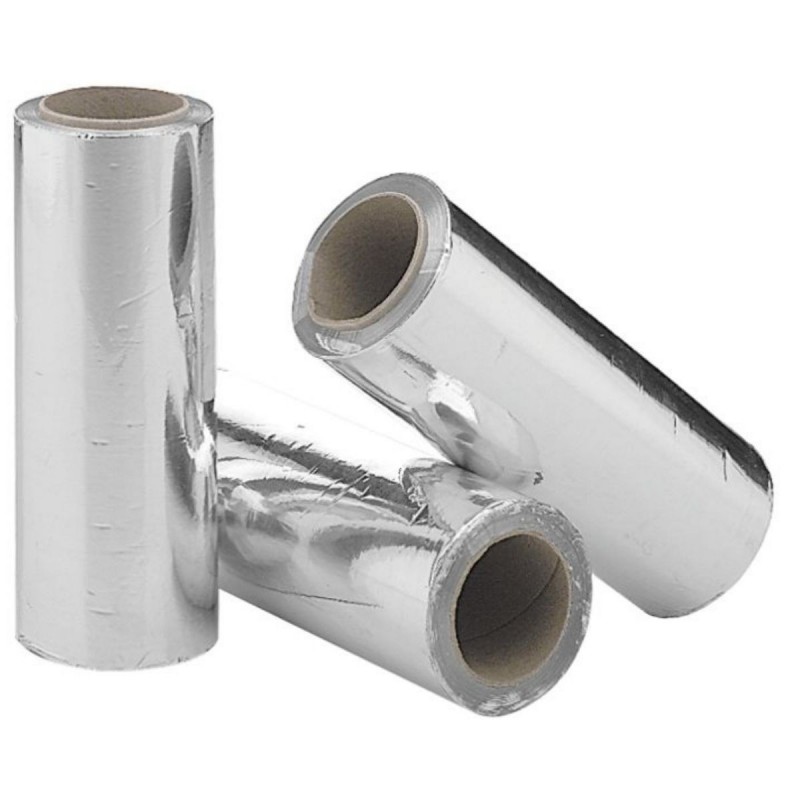 SIBEL Rouleau D'Aluminium 12µ Argent 15cmx100m 3pcs