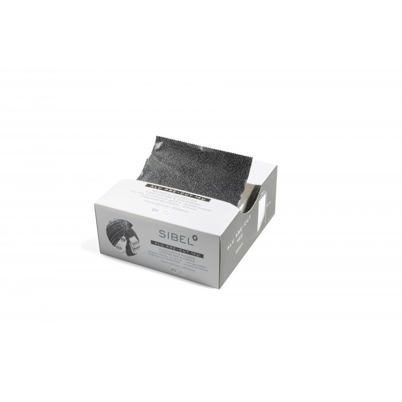 Feuilles Aluminium Gaufrée 14µ Argent 27cmx12cm