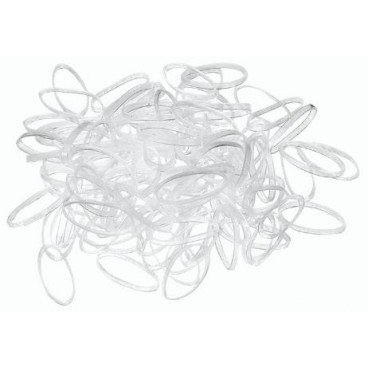 Elastiques pour cheveux Transparent 20mm