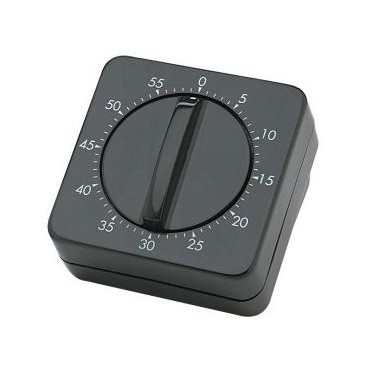 Minuterie manuelle Noir