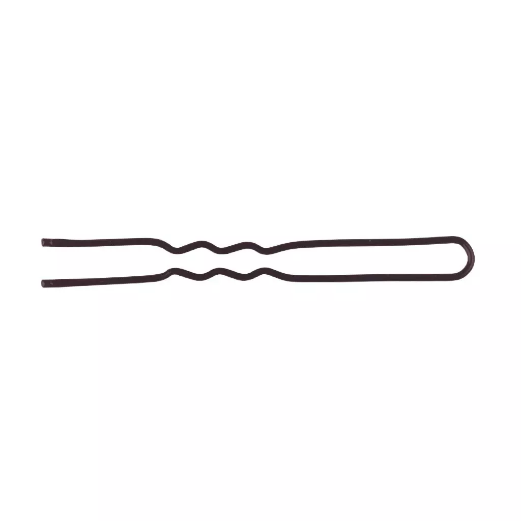 Epingles Métal 70 Mm Ondulées Noir 400 Pcs 