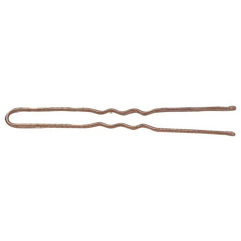 Epingles Métal 70 Mm Ondulées Marrons 400 Pcs